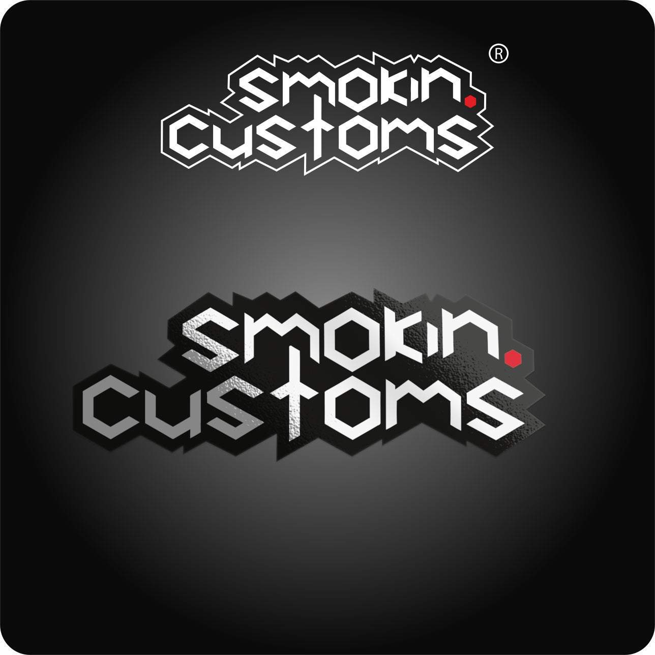 Outdoor Sticker + UV-Schutzlaminat – smokin.customs®
