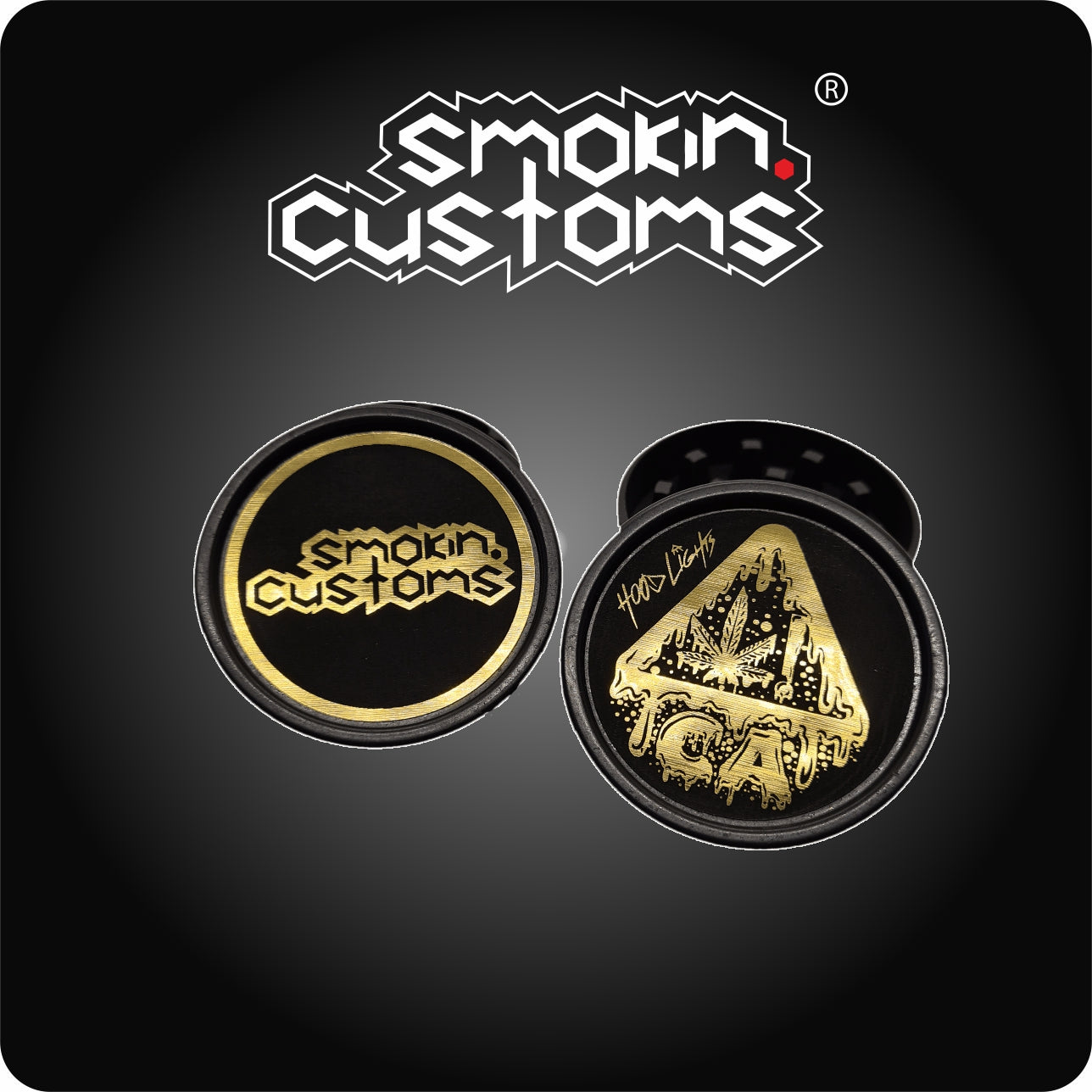 smokin.customs® Gold Grinder